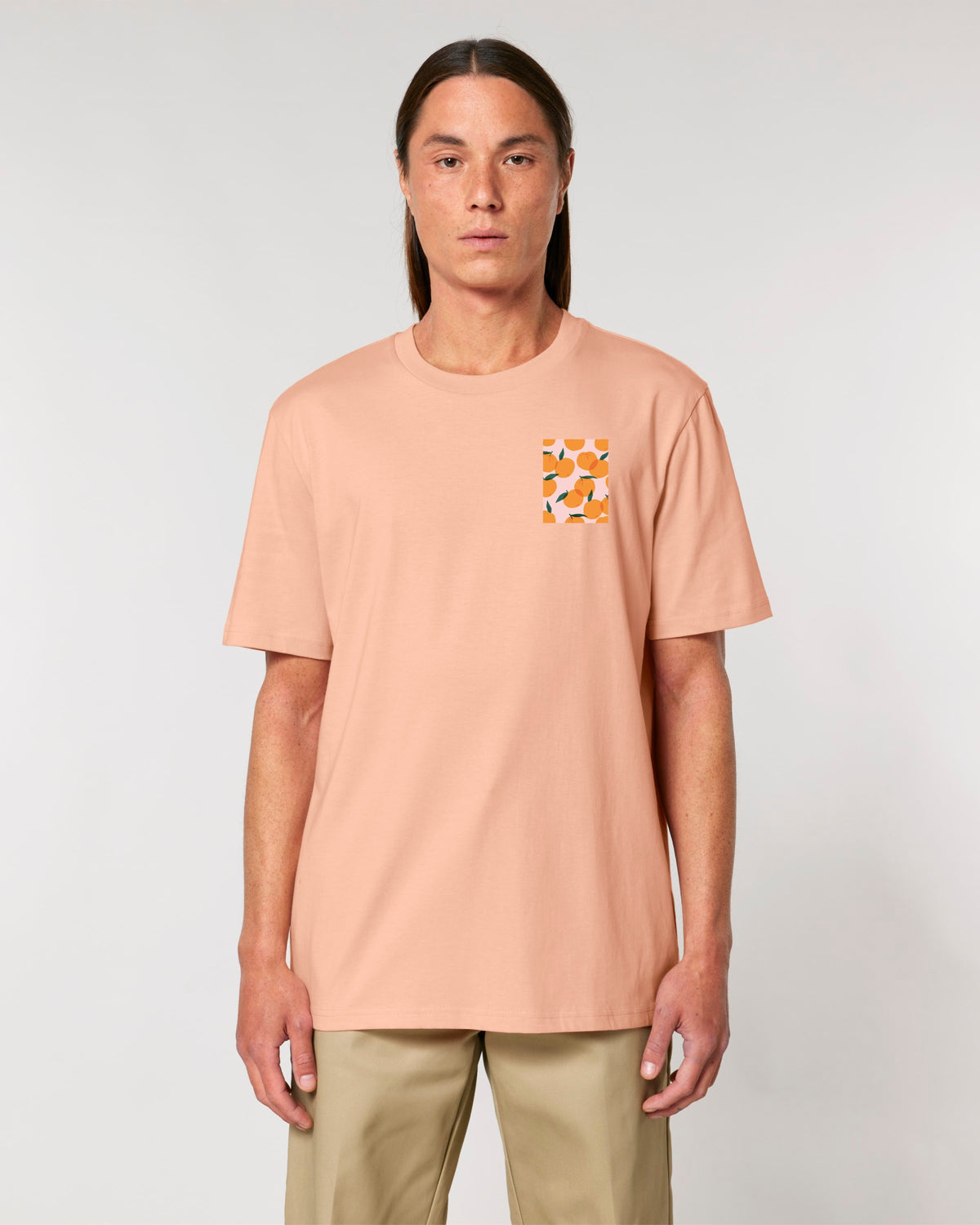 Unisex Pocketshirt | Oranges / Hellorange
