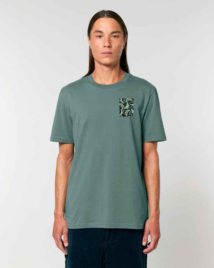 Unisex Pocketshirt | Moth / Pale Leaf