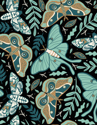 Unisex Pocketshirt | Moth / Pale Leaf