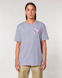 Unisex Pocketshirt | 70s Wallpaper / Lavendel