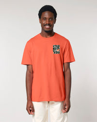 Unisex Pocketshirt | 70s Leaves / Orange