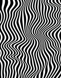 Monochrome Wavy / Weiß